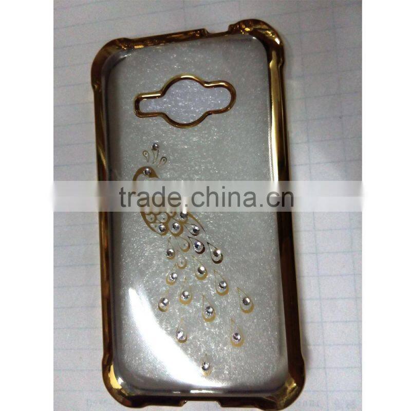 CLEAR Hard Back Silicone TPU Bumper Case Cover For Sony