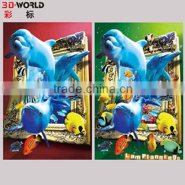 Stereo animation postcard supplier with competitive price