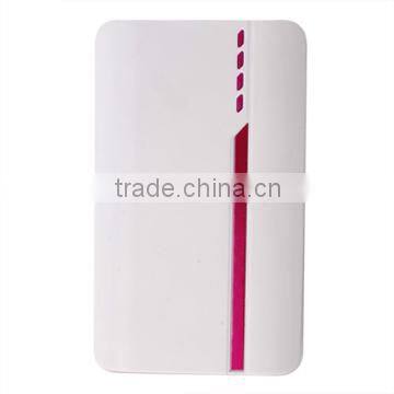 2014 New Design 8000mAh Fast Charging High Capacity External compact portable power bank