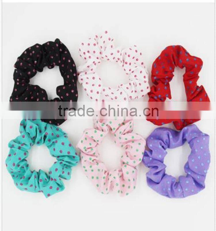 fashion velvet ponytail holder hair scrunchies hair accessory for sale