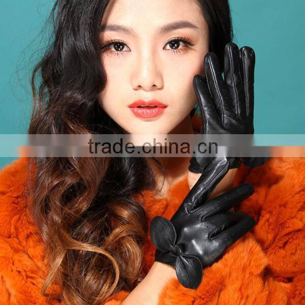 hot fashion noble sexy promotional customerized warm dear leather driving gloves for man