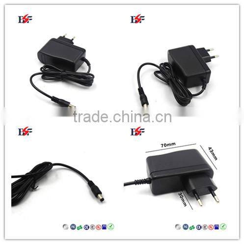 12V 1A travel adapter one port power supply