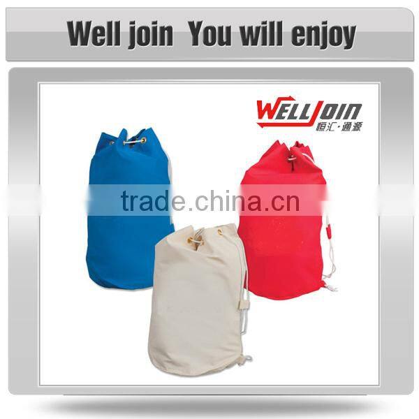 Hot selling latest design drawstring cotton bag