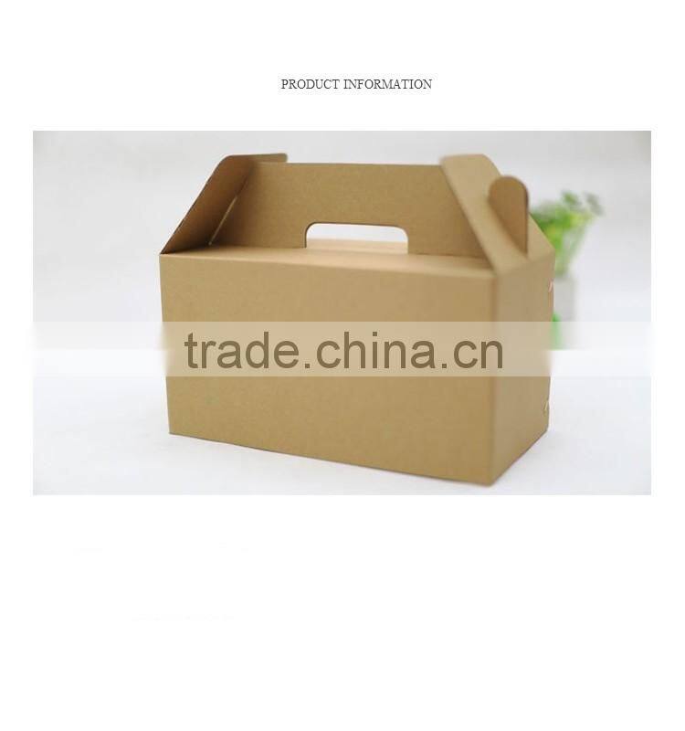 customized colored fruit/fruit gift corrugated boxes