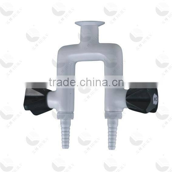 2015 laboratory fittings high quality low price Stainless Steel Gooseneck Faucet