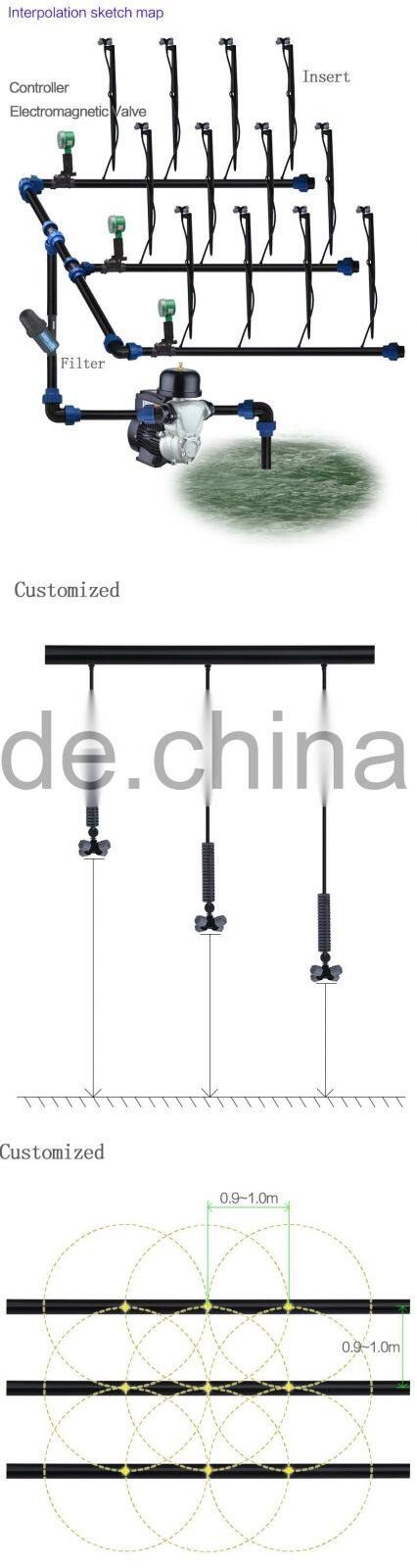 garden mist sprinklers,farm irrigation sprinkler equipment,cross atomizer