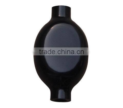 Flat latex bulb/inflation bulb