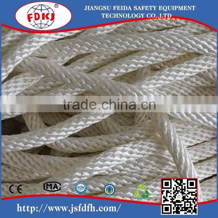CE certificated 3 Strand / 3-ply mooring ship rope used ship rope