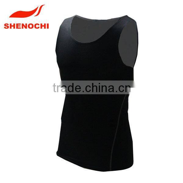 100% Polyester Sports Singlets For Men's Bodybuilding