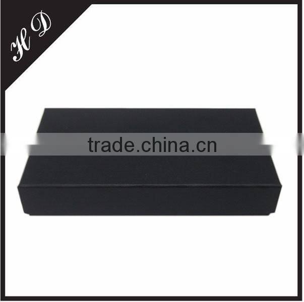 Simple Black Cardboard Necktie Gift Box