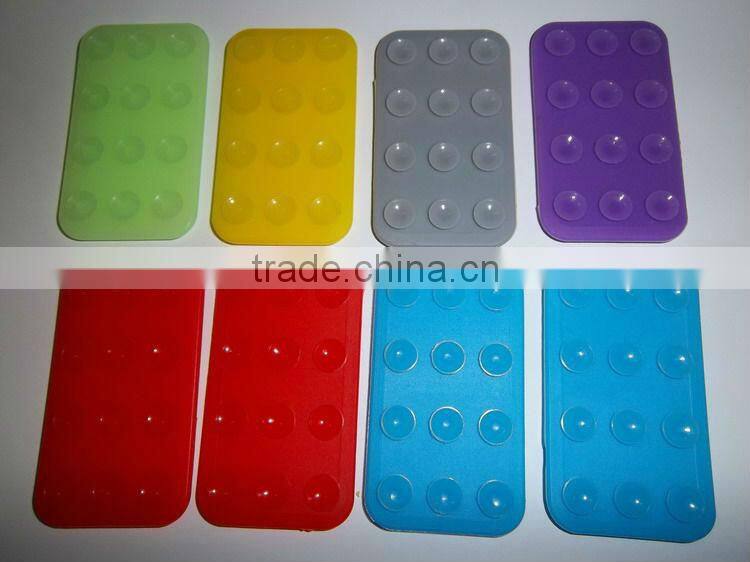 Double-side silicone sucker for phone