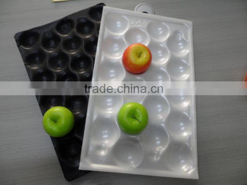 pp pvc ps pe fruit trays, colorful fruit plate