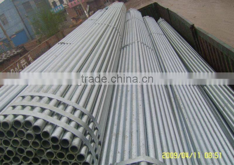 scaffold galvanised steel tube