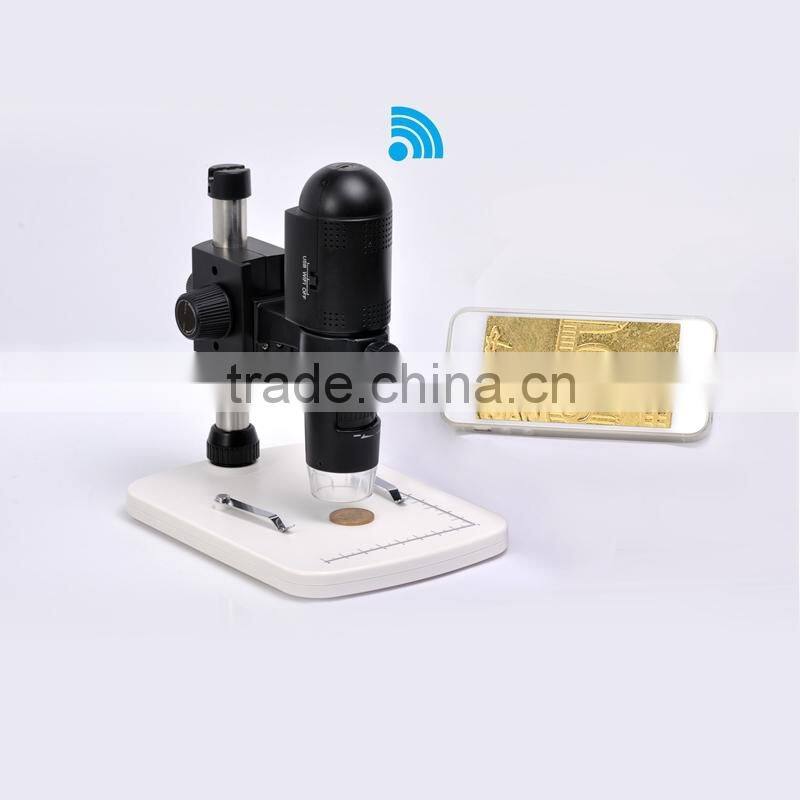 For Lab/student/biology/jewelry, 200X 1080P wifi digital microscope