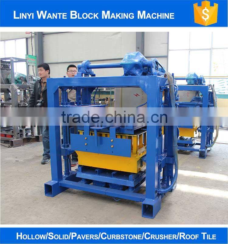 QT40-2 fly ash brick making machine manual