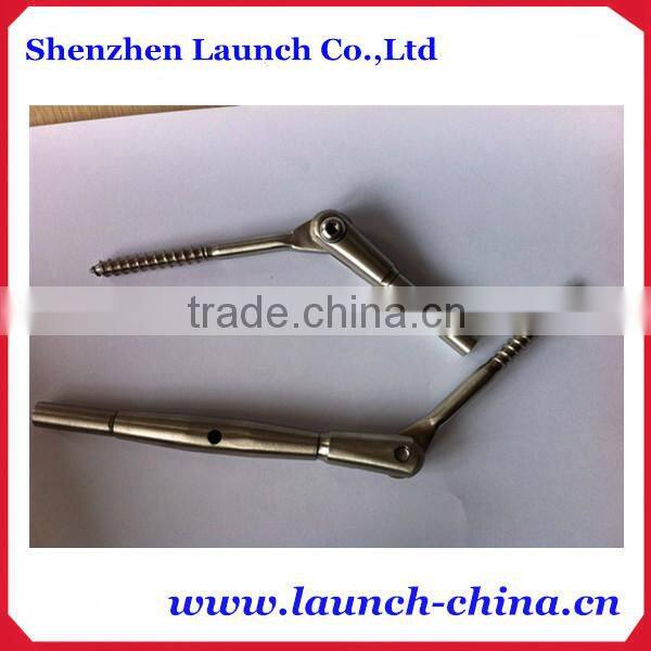 stainless steel 316 wire rope tensioner for wood handrail