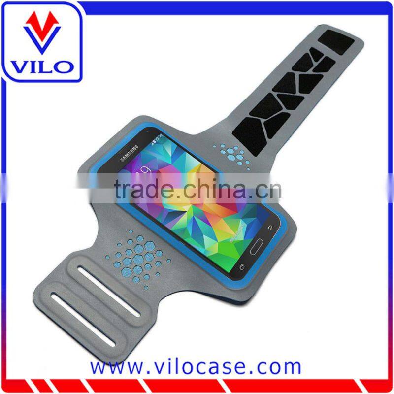 2015 Pay pal Payment Reflective Sport Armband case for iPhone 6 4.7 inch, Lycra Neoprene Fabric Armband