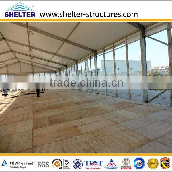 1000 sqm glass tents for cars trade shows for sale