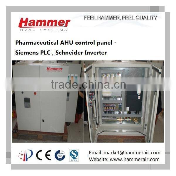 CE certified water or DX hygienic air handling unit