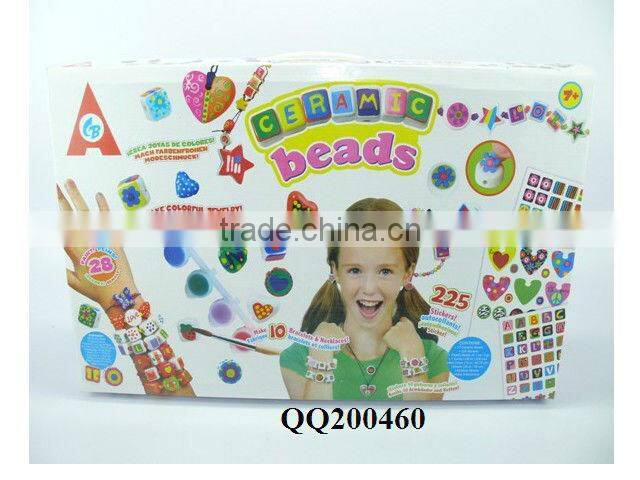 Beautiful resin bead play set