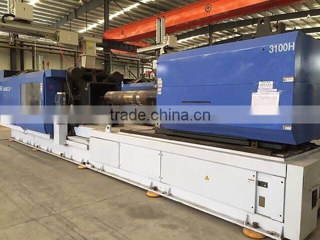 used all electric Japanese plastic mould machine JSW 650T