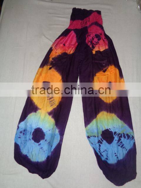 hand tie dye indian harem pants new models