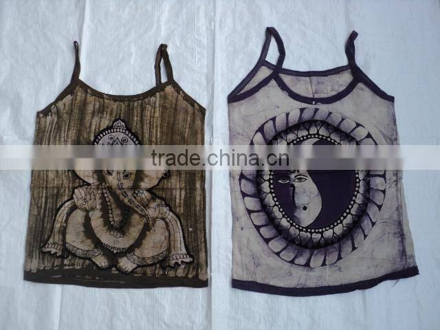 indian god printed ladies t-shirts ganesh om shiva buddha