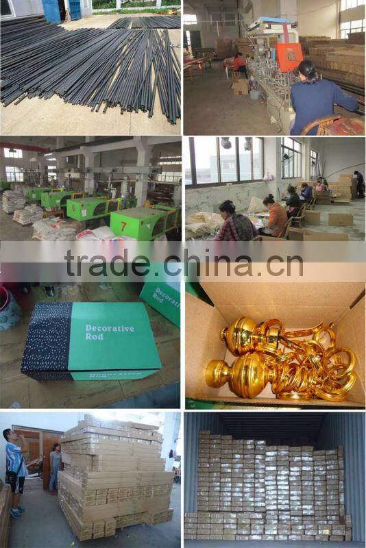 35mm cheap golden curtain rod