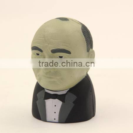 head shaped stress balls