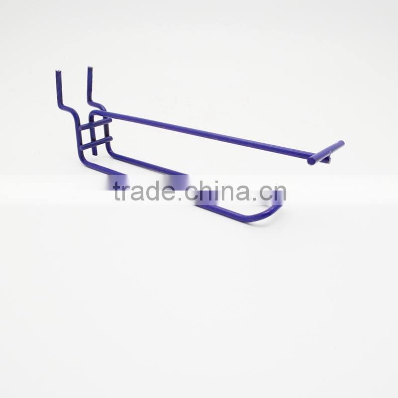 Wire Display Hanging Hooks with Price Tag 3 Line Power Pegboard Hook