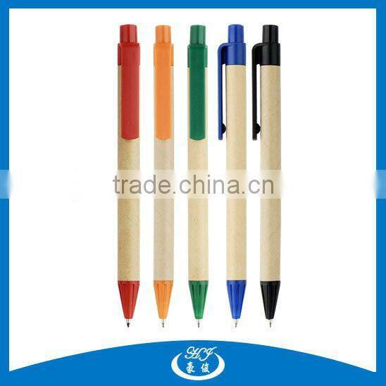 Chinese Recycled Kraft Paper Pen, Promotional Paper Pen