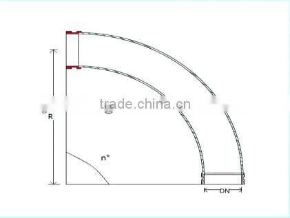 Putzmeister DN125 Concrete Pump Pipe bend