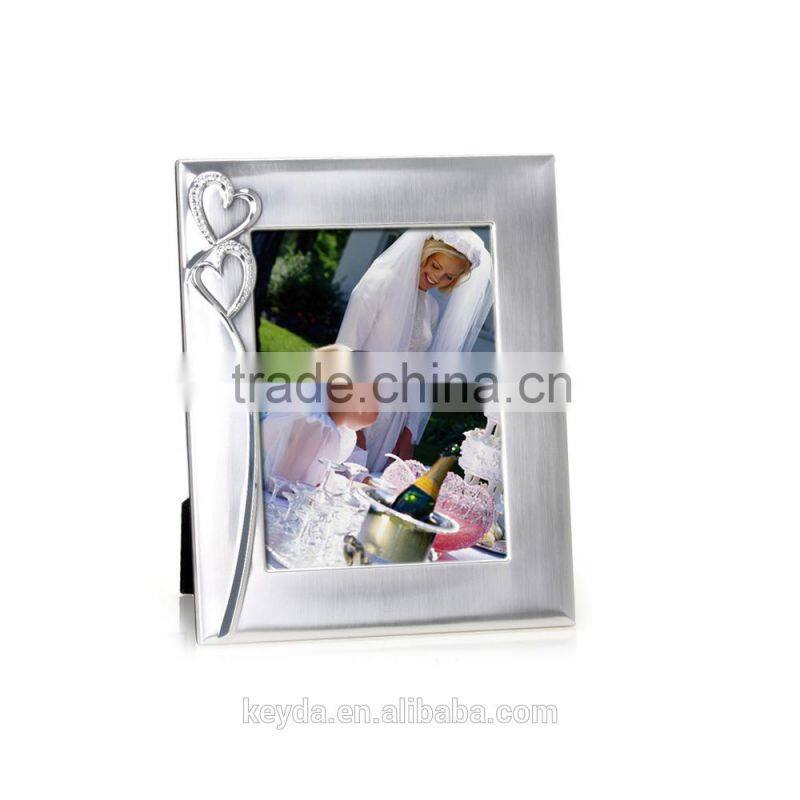 13x18cm Crystal photo frame for wedding gift