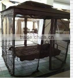 New Designed Double Roof Outdoor Gazebo With Netting