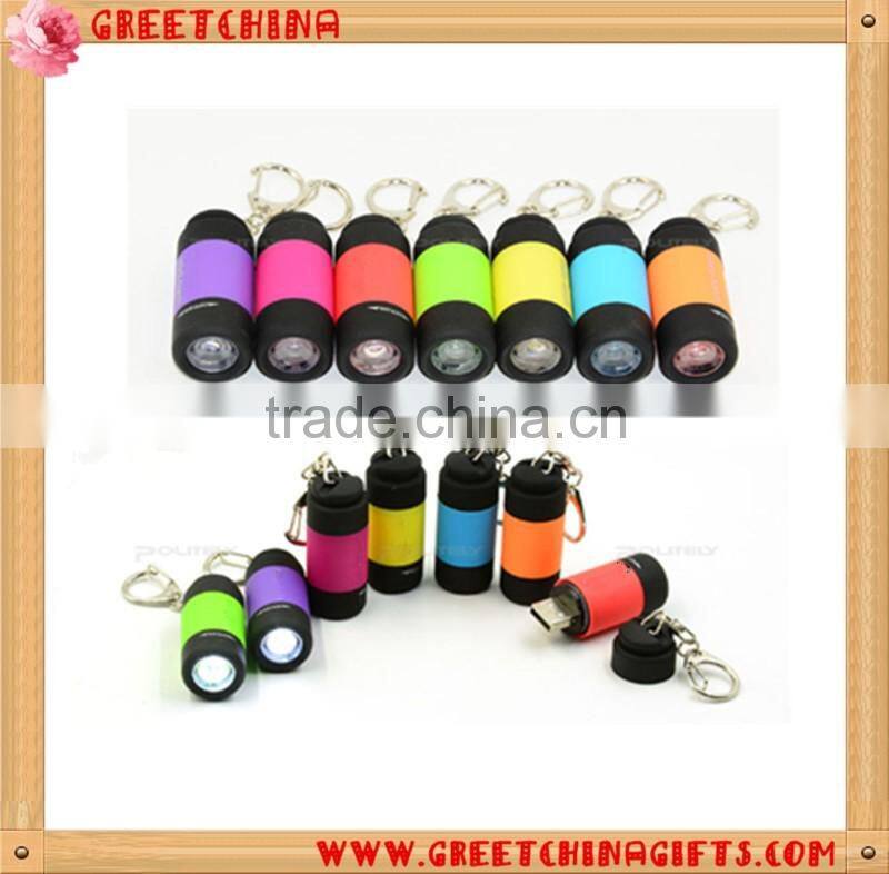 Portable security mini led flashlight