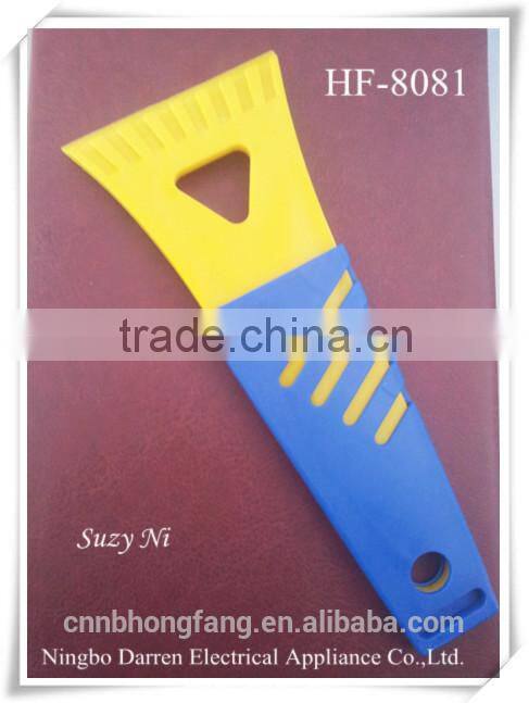 Car Cleaning Tool Window Ice Scraper with Rubber Handle