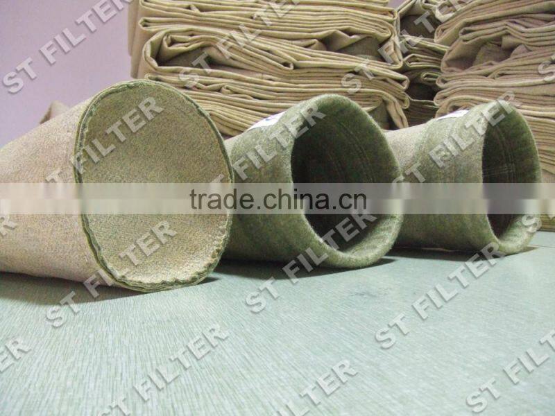 PI filter bag+PTFE foam coating