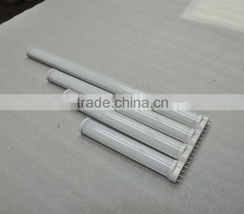 SMD 2835 Chip High Lumen CRI 80 IP44 Rating 18W 2G11 LED PL-L 4Pins Tube Light from Shenzhen