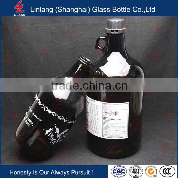 Wholesale Manufacturer Glass Bottle Amber Beer Glass Bottle China