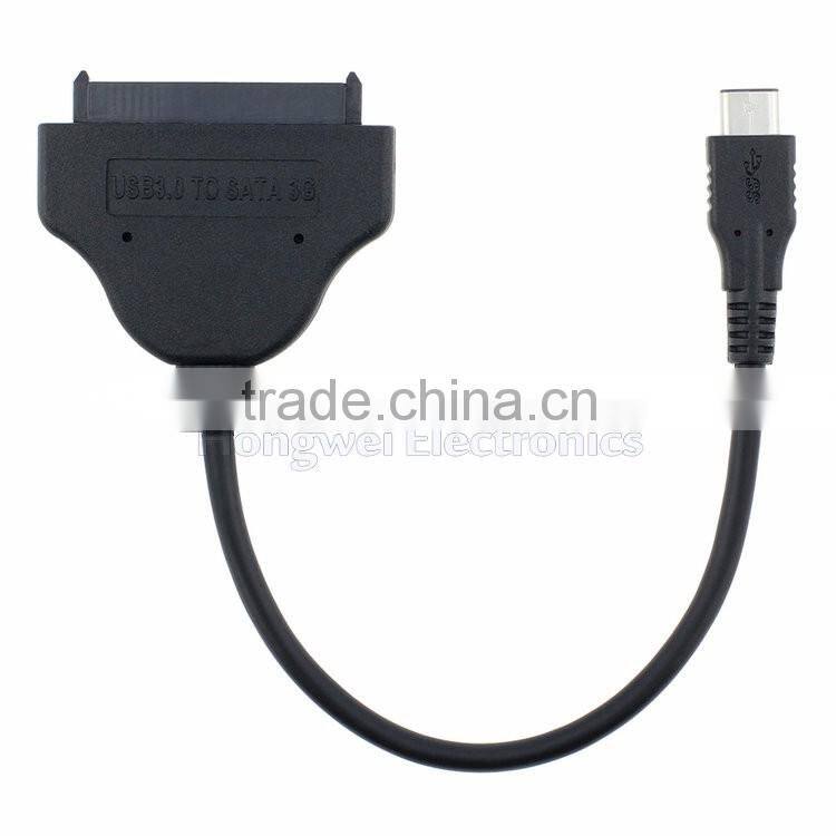 Real SATA 3.0 Cypress / ASMedia USB 3.1 Chips Type C to SATA 22pin adapter