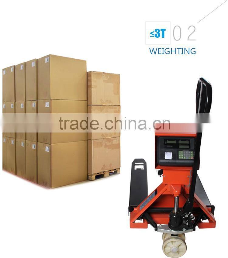 Stainless Steel Electronic Forklift Pallet Truck Scale Weighing