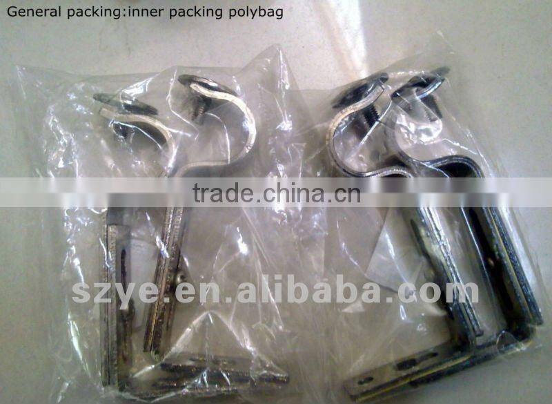 BS24 heavy duty metal curtain rod bracket support curtain accessories
