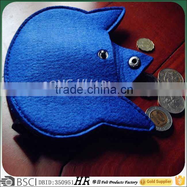 handmade felt purse for coin