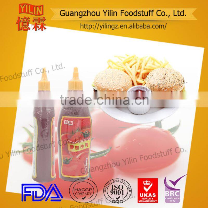 10g ketchup tomato sachet made in China