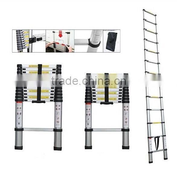 Aluminum telescopic ladders