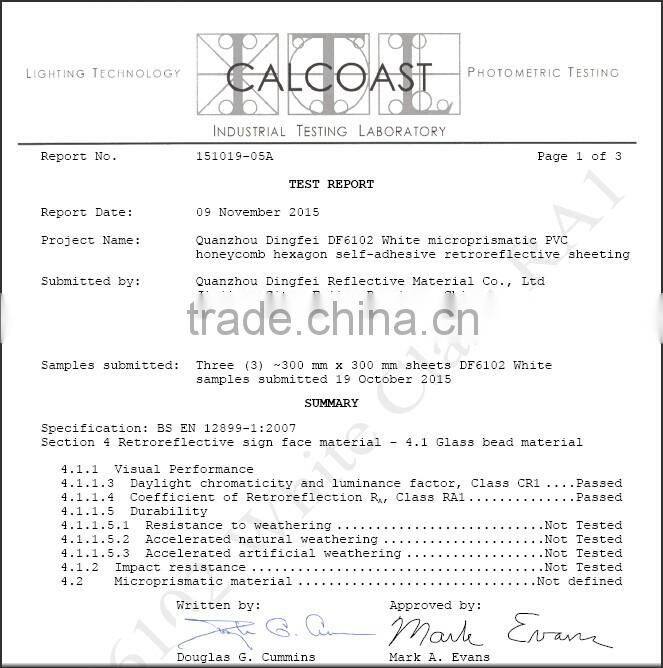 Reflective adhesive No entry traffic sign