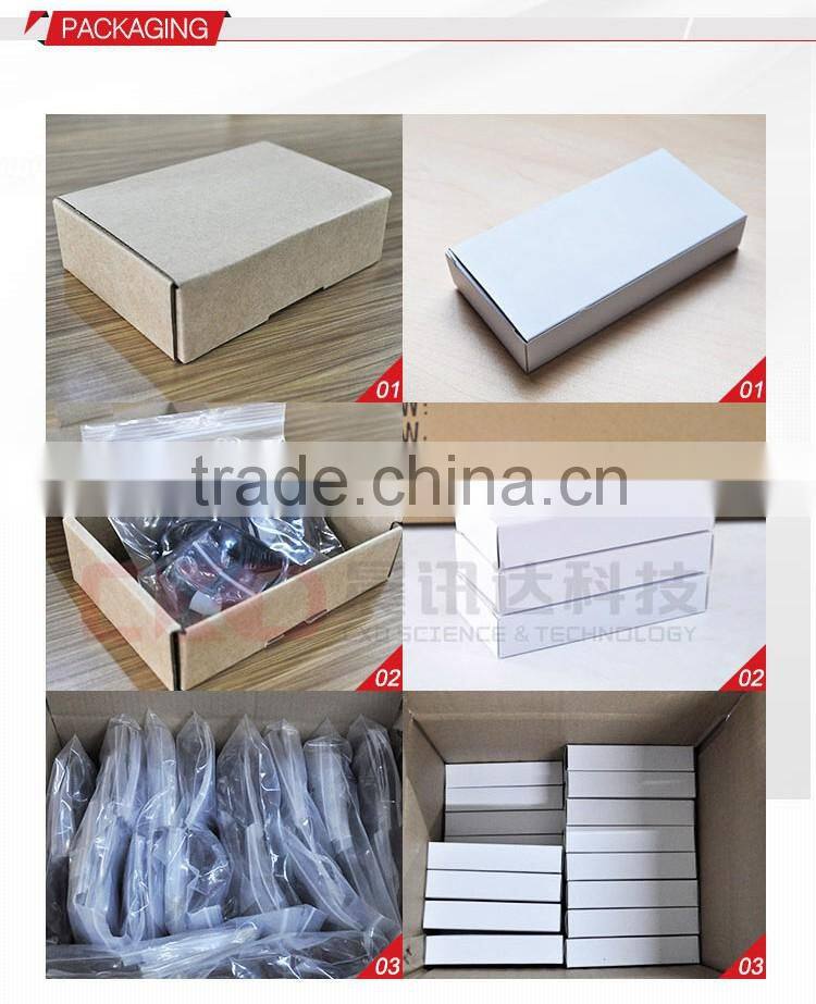 Earpiece Headset PTT Mic For Radio Kenwood Acoustic Tube Earphone