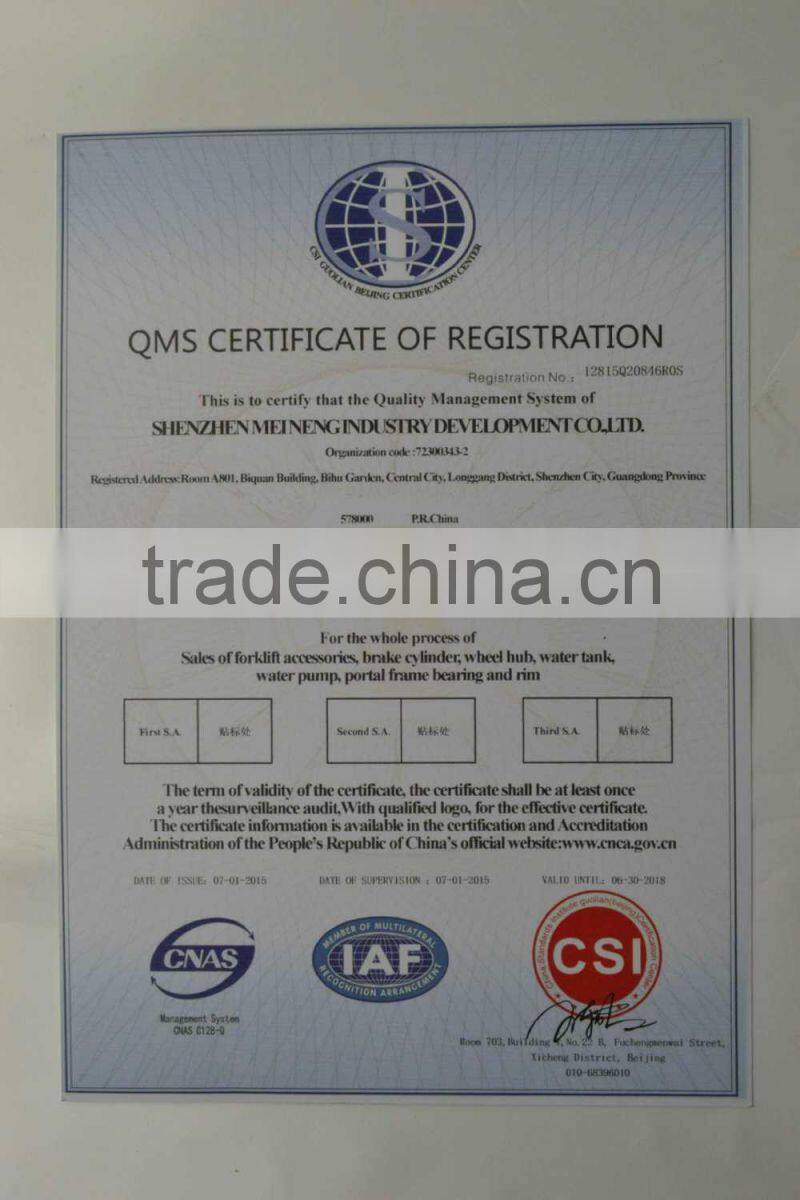 Forklift parts hydraulic gear pump 67120-26650-71 for 8FDG20/30