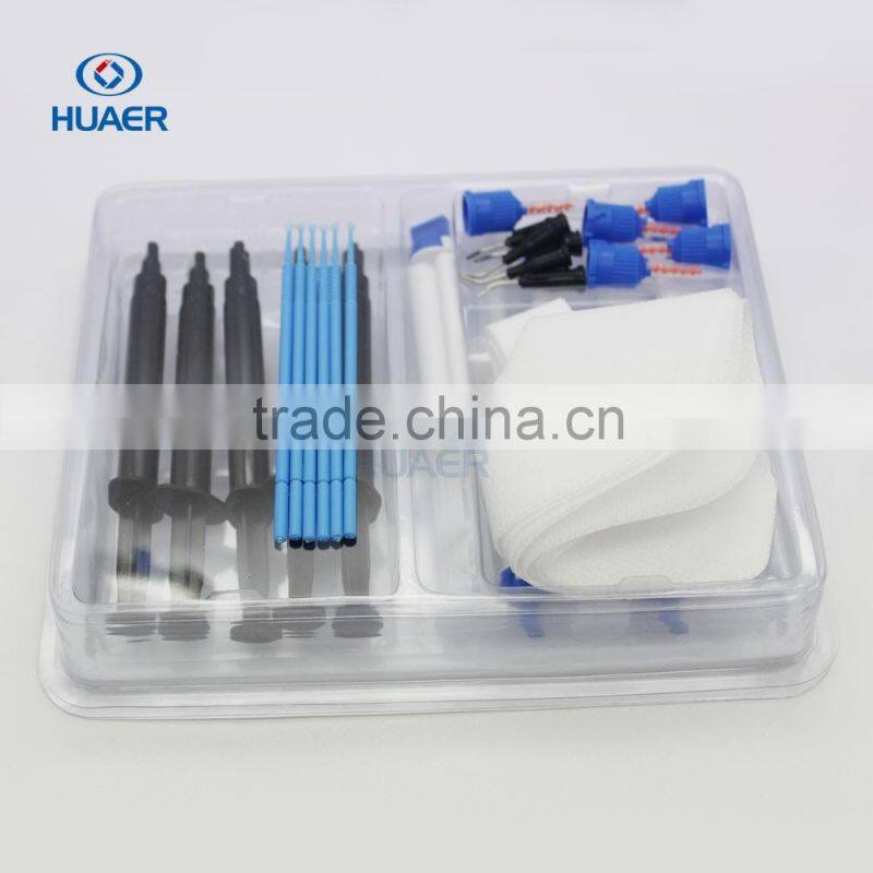 Teeth whitening kit for teeth whitening lamp