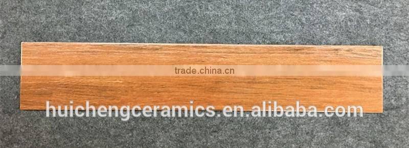 Non slip rustic glazed floor ceramic wooden tiles, homogeneous tile 150x800